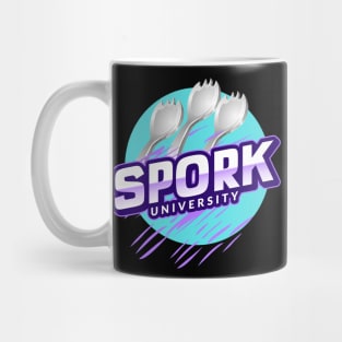 Spork U-niversity (blue) Mug